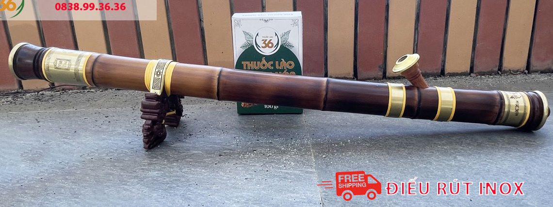 Combo điếu cày và thuốc lào Tiên Lãng – Gợi ý quà biếu Tết độc đáo
