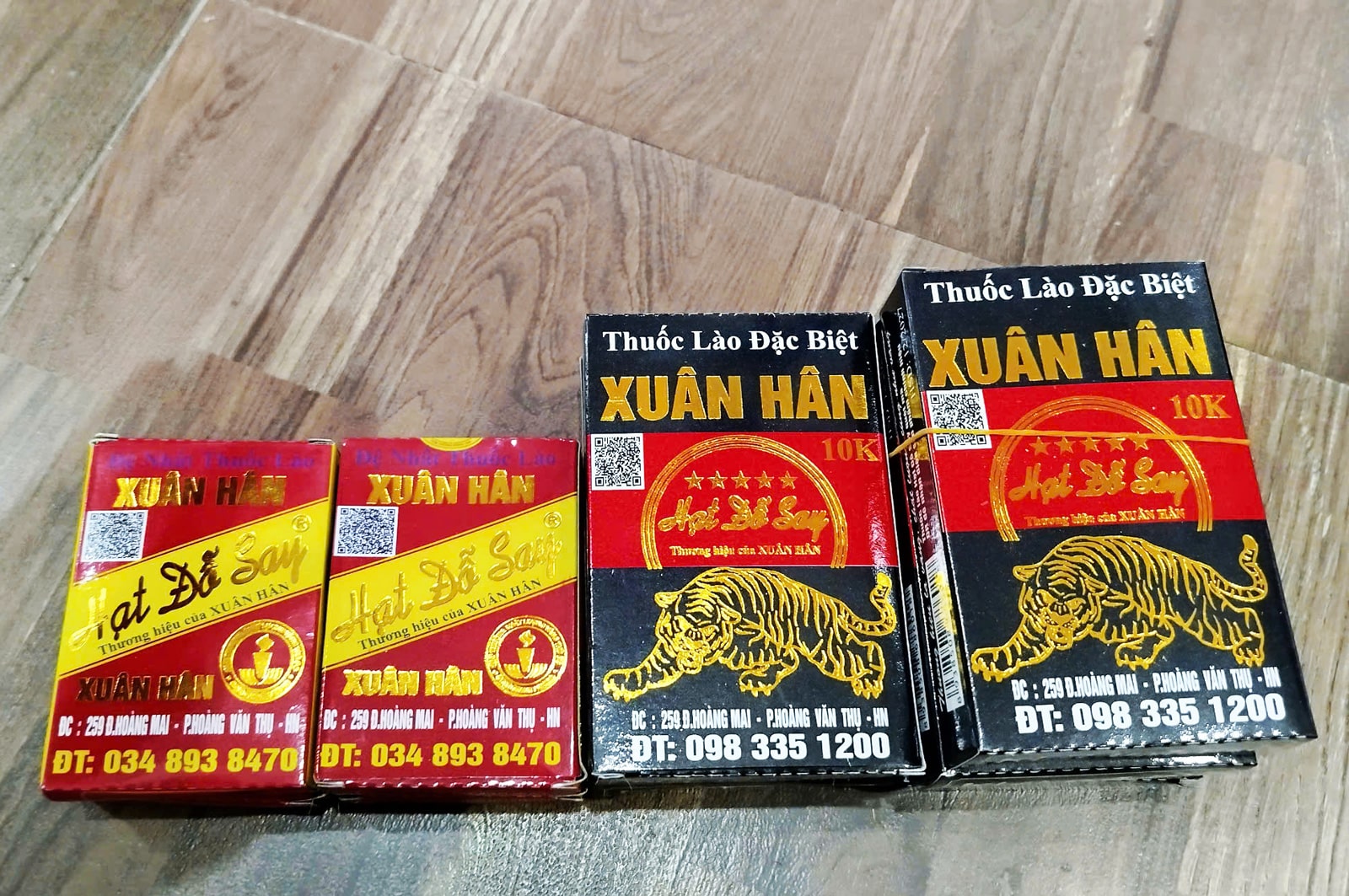 Thuốc lào hạt đỗ tại Sài Gòn