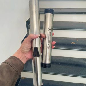 Điếu cày inox giấu nõ nhỏ gọn đồng hành cùng bạn trên mọi nẻo đường